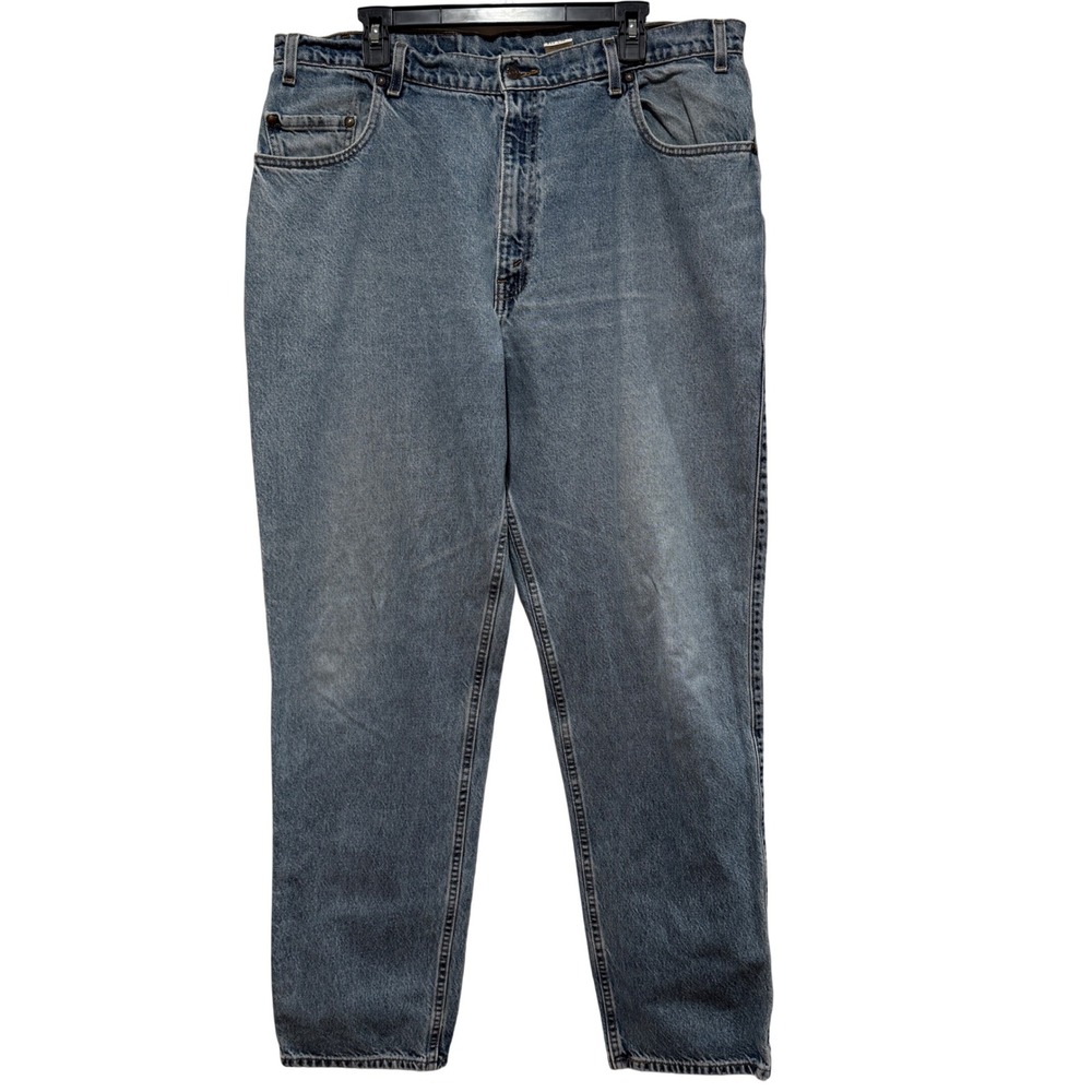 VTG 90s Levi's 545 Mens Jeans W40 L36 Light Wash Straight Leg Denim Pants Casual - Picture 2 of 13